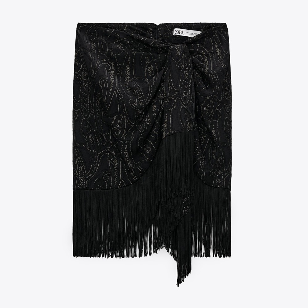 Zara knotted skirt - size S, NWT and sold out